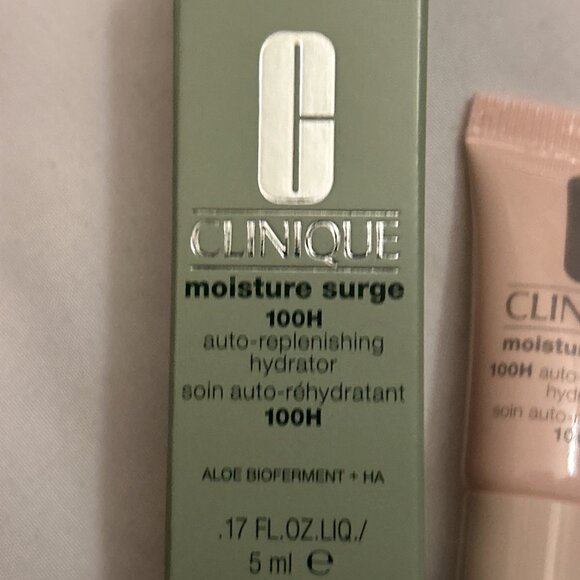 CLINIQUE MOISTURE SURGE 100H AUTO REPLENISHING HYDRATOR 0.17oz delux Mini Travel - Picture 4 of 12